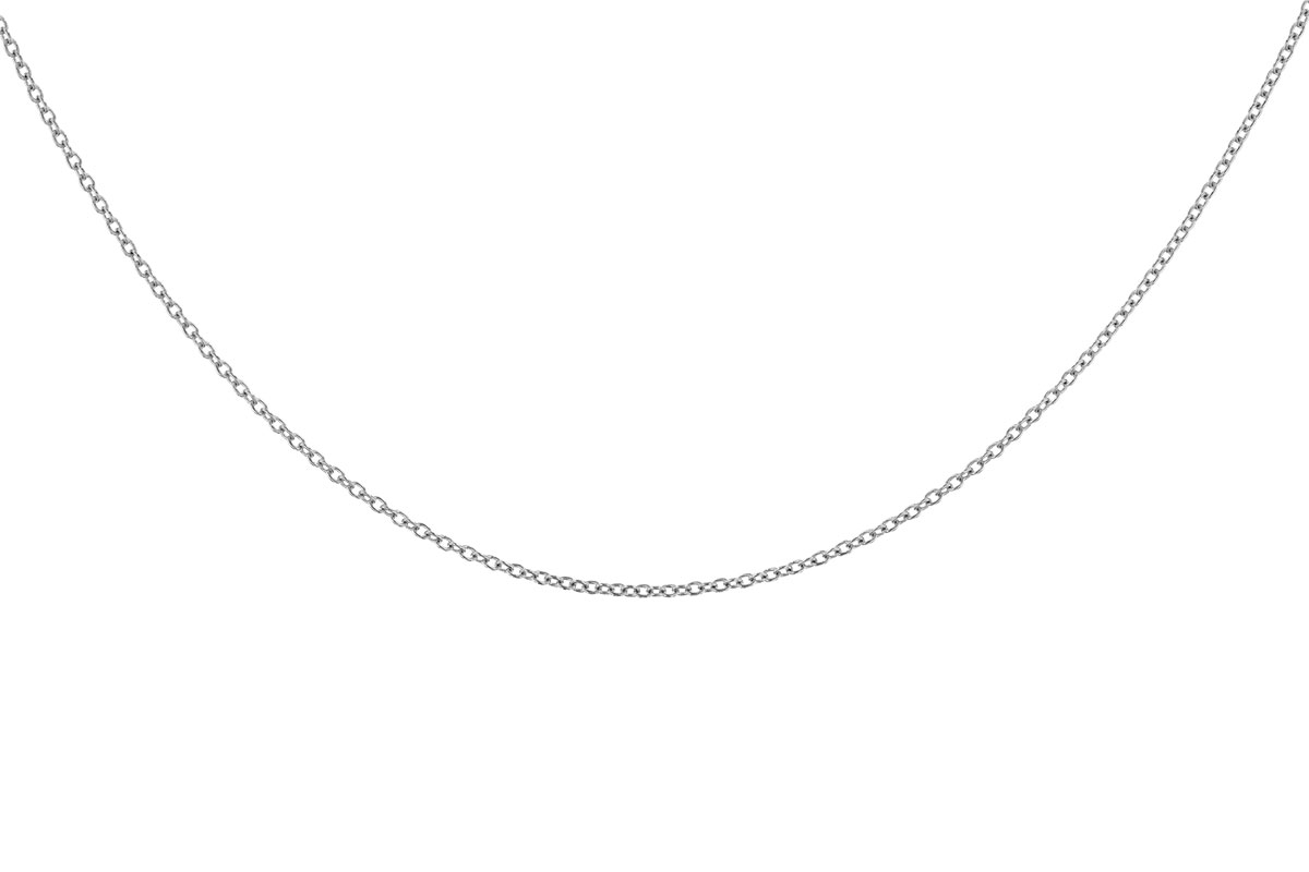 A328-79482: CABLE CHAIN (20IN, 1.3MM, 14KT, LOBSTER CLASP)
