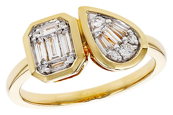 A329-71337: LDS DIA RG .17 TW BAGUETTE .25 TW