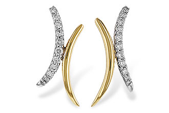 B329-68609: EARRINGS .15 TW