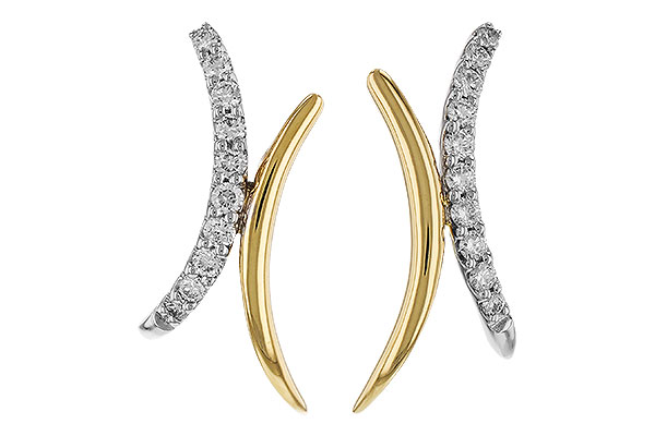 B329-68609: EARRINGS .15 TW