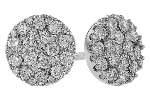 C329-67691: EARRINGS .50 TW