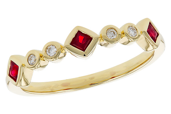 C329-67709: LDS WED RG .22 RUBY .27 TGW