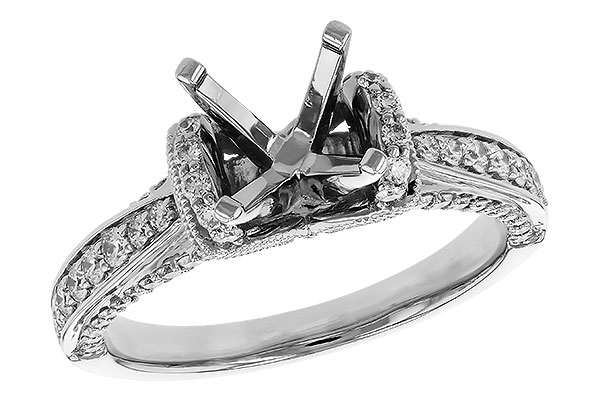 C329-69518: LDS SEMI DIA RG .50 TW