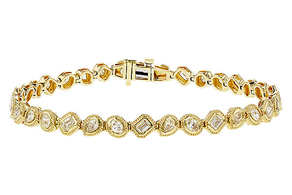 C329-71337: BRACELET 2.15 TW FANCY CUT DIAMONDS