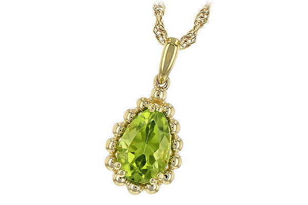 D244-22255: NECKLACE 1.30 CT PERIDOT