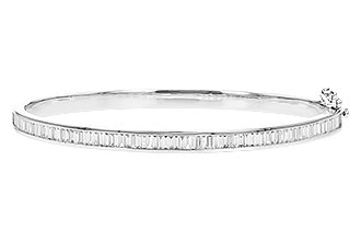 D328-74073: BANGLE 1.02 TW BAGUETTE DIAMONDS