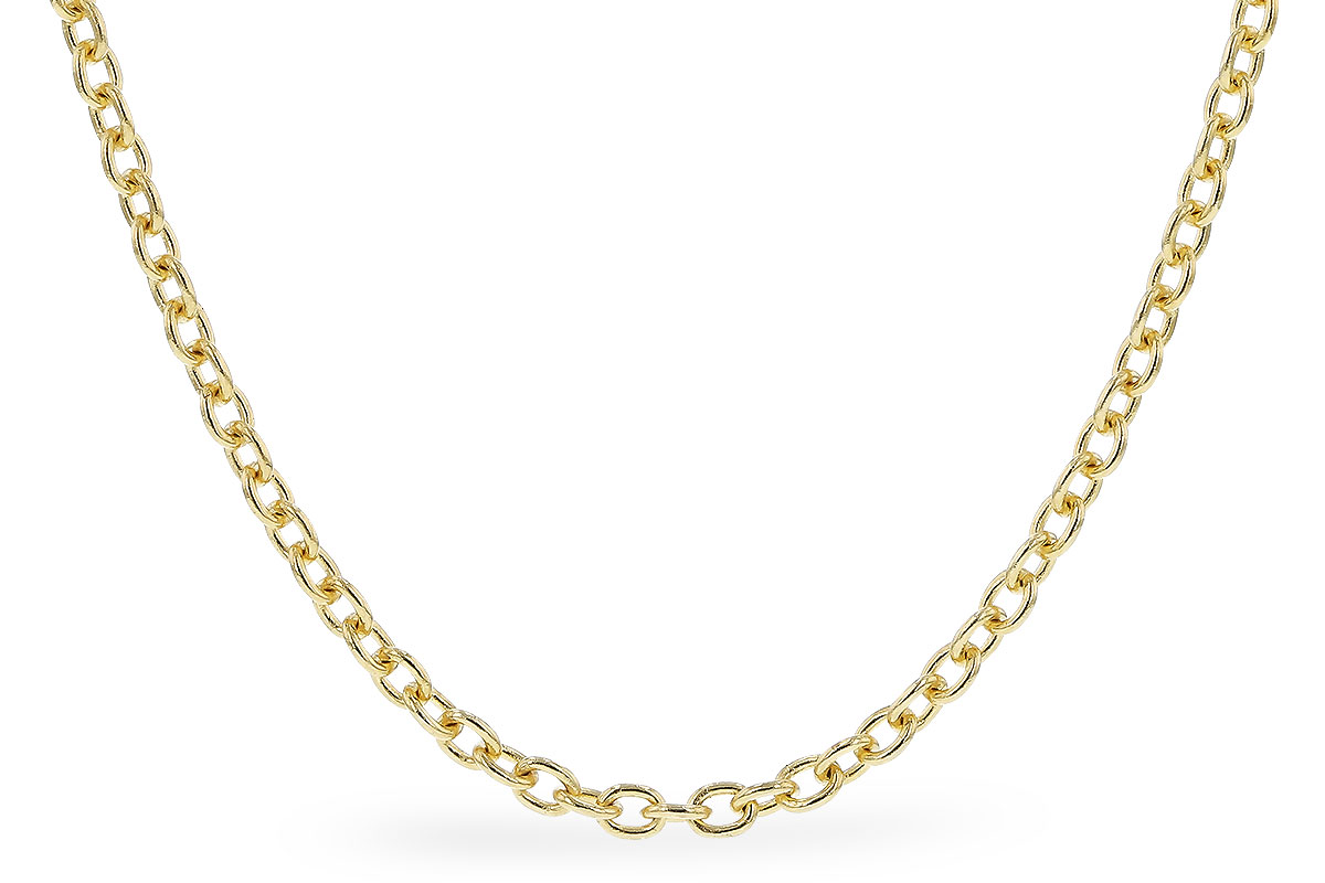 D328-79482: CABLE CHAIN (1.3MM, 14KT, 18IN, LOBSTER CLASP)