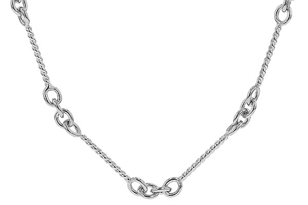 E328-78618: TWIST CHAIN (18IN, 0.8MM, 14KT, LOBSTER CLASP)