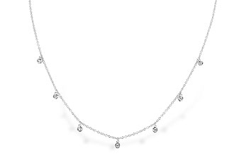 F328-74073: NECKLACE .12 TW (18 INCHES)
