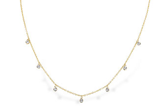 F328-74073: NECKLACE .12 TW (18 INCHES)