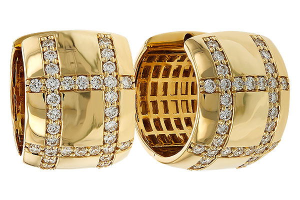 F329-70400: EARRINGS .75 TW