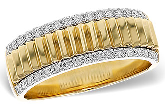 G329-70373: LDS DIA WED RG .33 TW