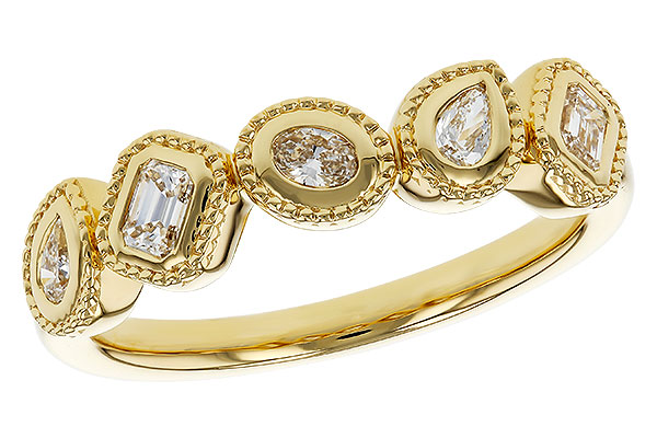 G329-71345: LDS DIA WED RG .34 TW FANCY CUT DIAS