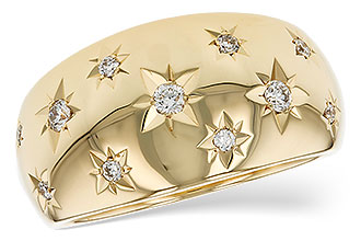 H330-54963: LDS DIA WEDDING RING .18 TW