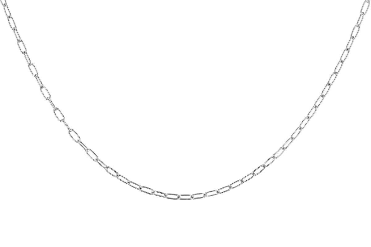 K328-78600: PAPERCLIP SM (18IN, 2.40MM, 14KT, LOBSTER CLASP)