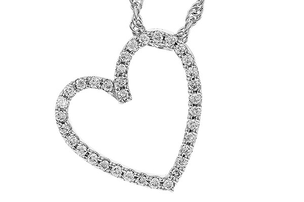 L328-76763: NECKLACE .12 TW