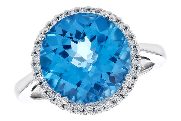 L329-66781: LDS RG 7.20 BLUE TOPAZ 7.42 TGW