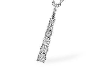 M328-81281: NECKLACE .25 TW
