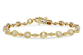 M329-71345: BRACELET 1.25 TW OVAL DIAS (7")